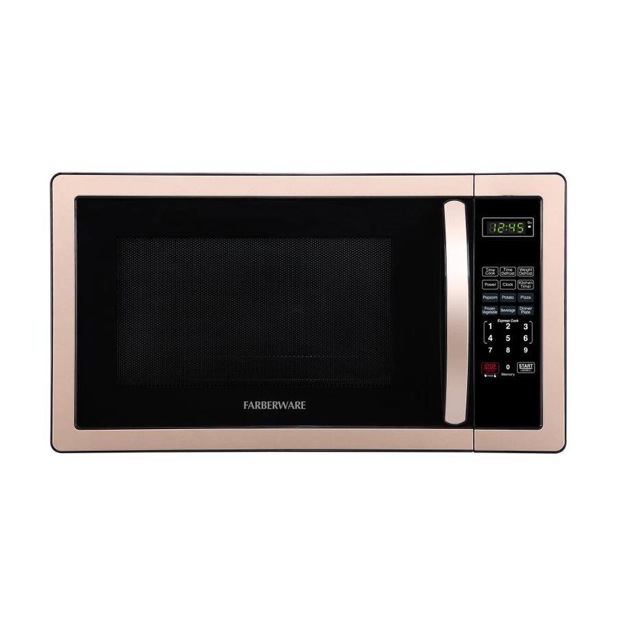 Microwave Ovens Ft 1000 Watt Countertop Oven In Copper Clic 1 Cu Home Garden Gefradis Fr Microwave Ovens Ft 1000 Watt Countertop