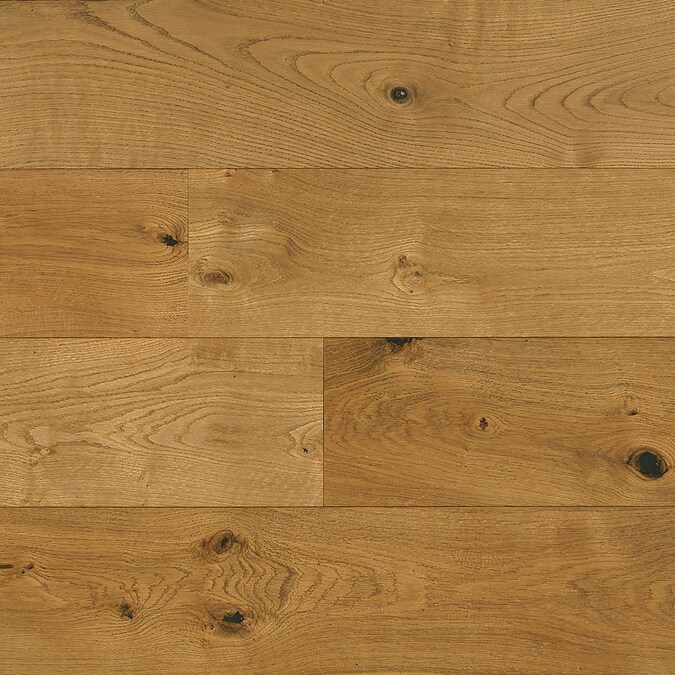 Bruce Nature Of Wood Premium 7 5 In Natural White Oak Wire Bushed Engineered Hardwood Flooring Sample The Samples Department At Lowes Bruce Nature Of Wood Premium 7 5 In