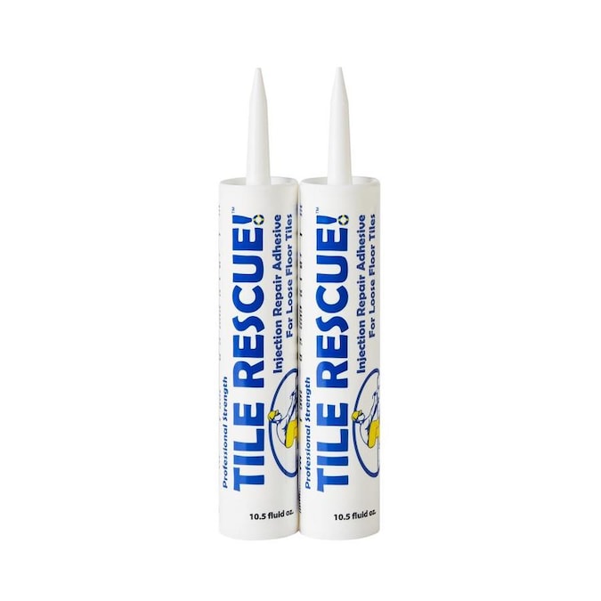 Tile Rescue 2 Pack And Stone Flooring Adhesive 21 Fl Oz In The Adhesives Department At Lowes Tile Rescue 2 Pack