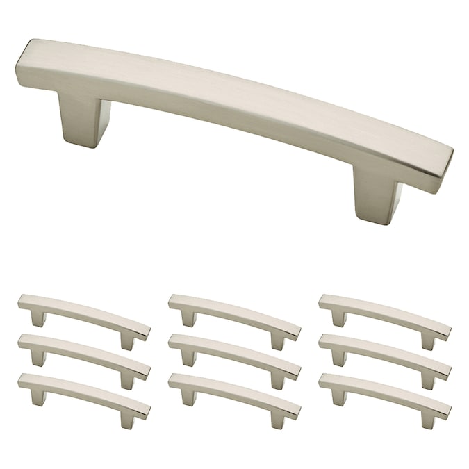 Franklin Brass Pierce 10 Pack 3 In Center To Center Satin Nickel Arch Bar Drawer Pulls In The Drawer Pulls Department At Lowes Com