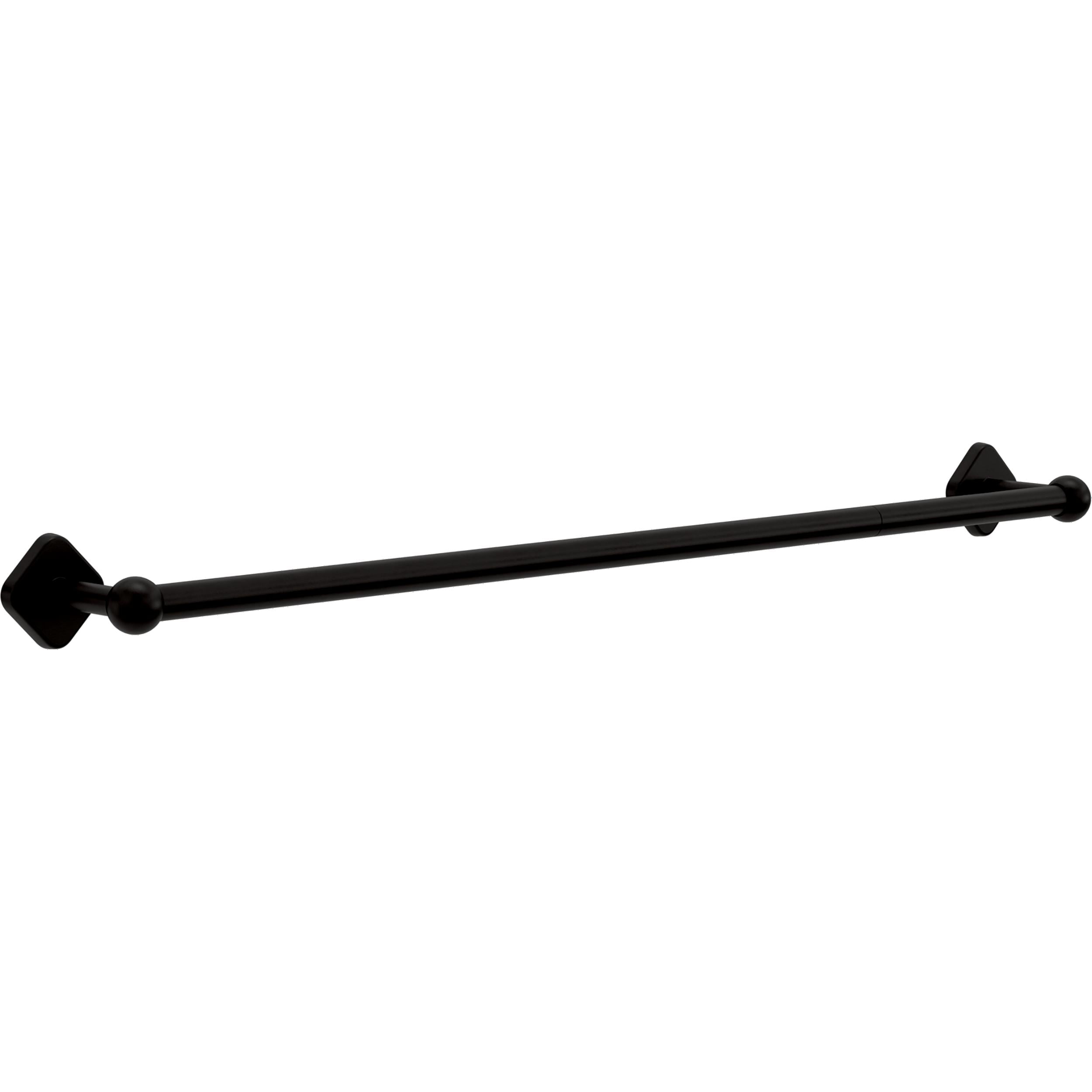 KOHLER Square 18 in. Wall Mounted Towel Bar in Matte Black