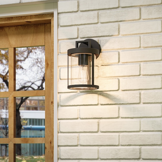 Quoizel Claire 1-Light 11-in H Matte Black Outdoor Wall Quoizel Claire 1-Light 11-in H Matte Black Outdoor Wall