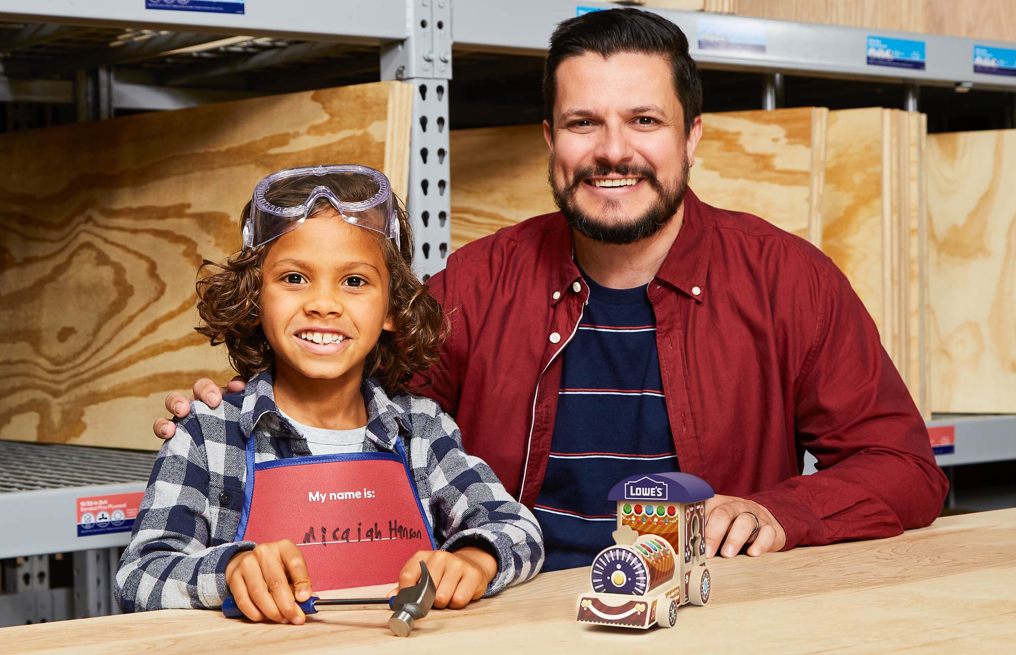 Holiday Engine (Lowe's Kids Workshop) at Lowe's - Covina Lowe's