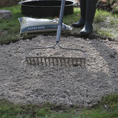How To Build A Fire Pit Ring, What To Put In Bottom Of Fire Pit Ring