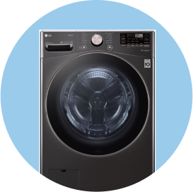 A front-load washer.