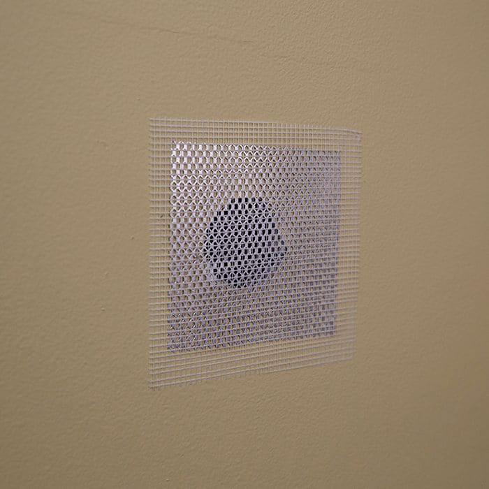 How To Patch And Repair Drywall - How To Repair A Hole In Drywall With Mesh