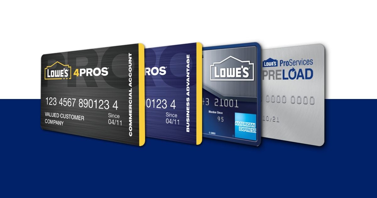 Lowe's Business Credit Cards