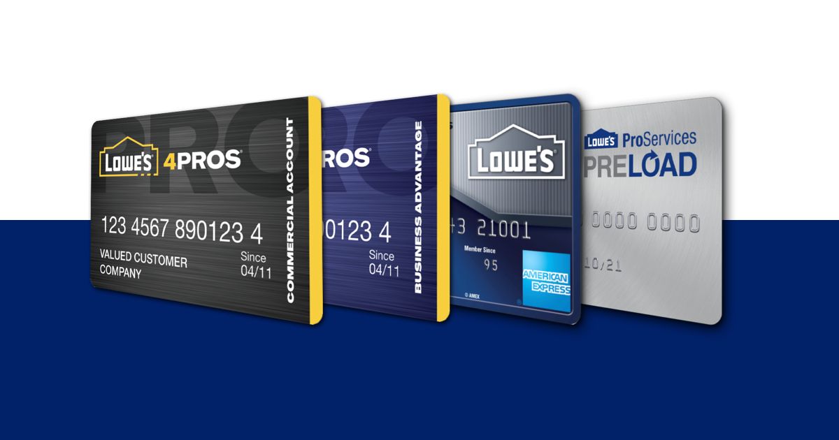 Lowe S Business Credit Cards