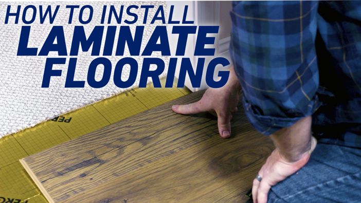 How To Install A Laminate Floor, Laminate Flooring Installation Directions
