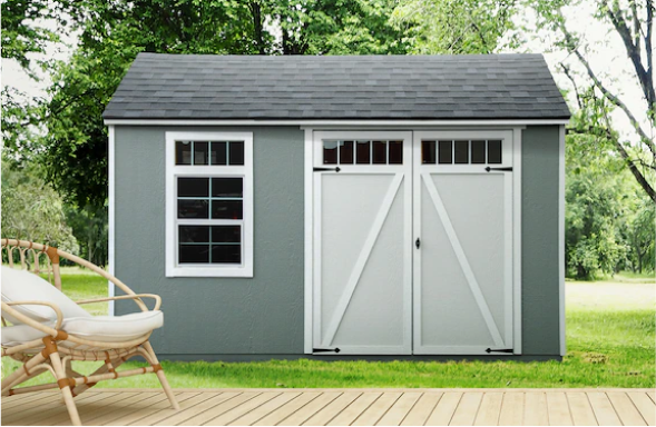 Ridgepointe Wood Storage Shed – Do It Yourself Assembly, 42% OFF
