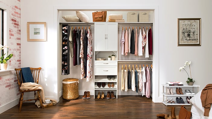Maximize Your Closet Space by Mixing & Matching Our Closet Systems – Closets  By Liberty