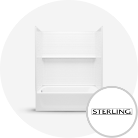 Bathtub & Shower Combination Brand Sterling