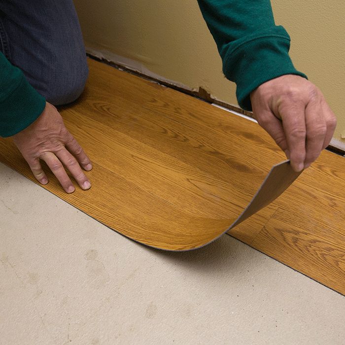 How To Install Vinyl Plank Flooring, Laying Vinyl Floor Tiles With Adhesive