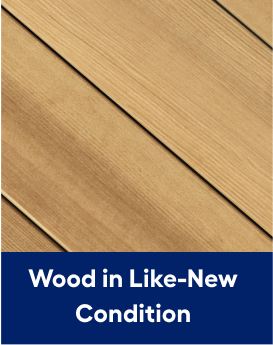 For wood in like-new condition. Shop now.