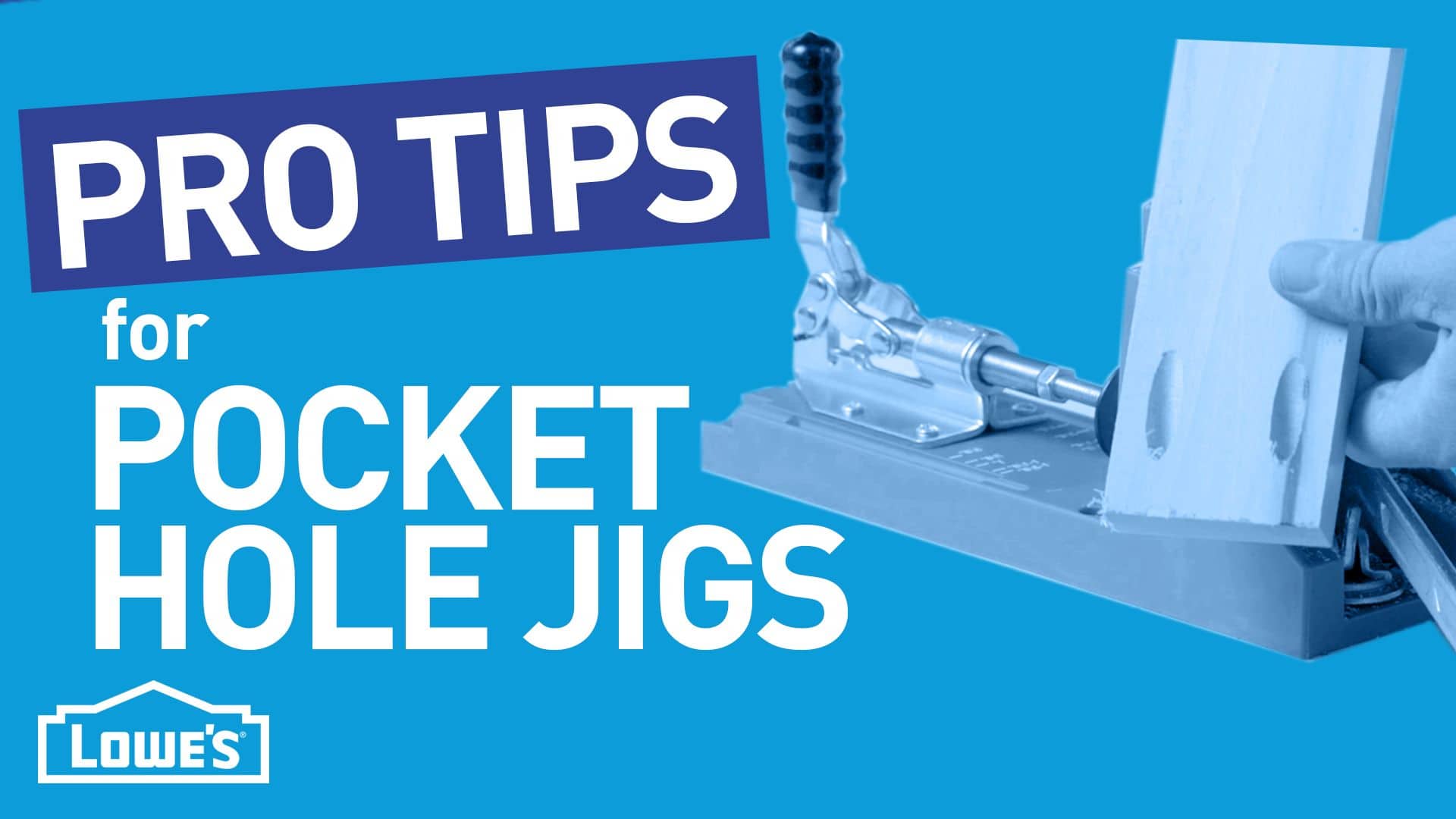 How To Use A Pocket Hole Jig 