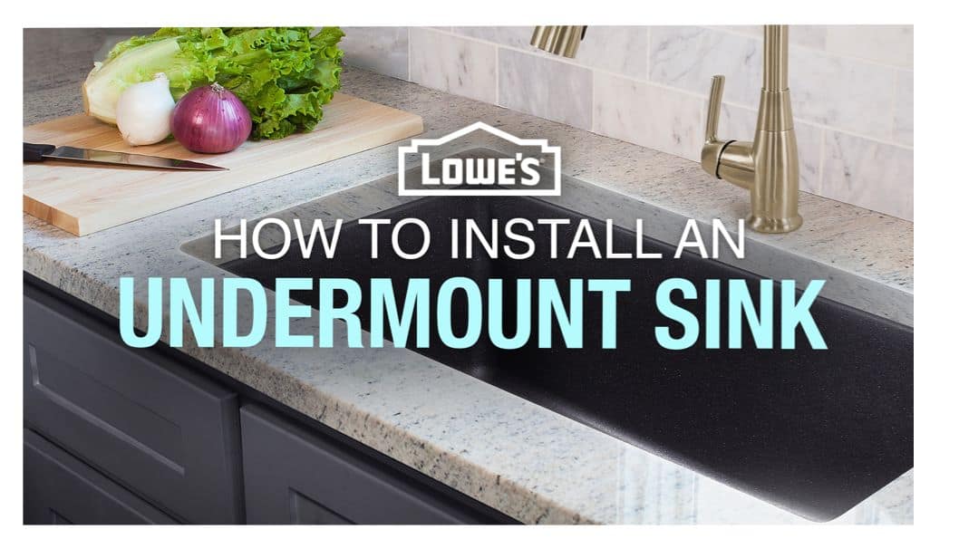 install undermount kitchen sink granite with never fail rachet