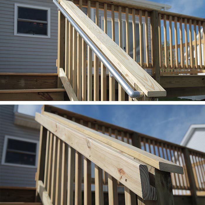 Building Deck Stairs