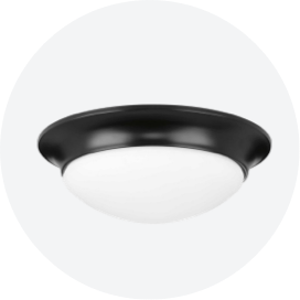 ceiling light toilet