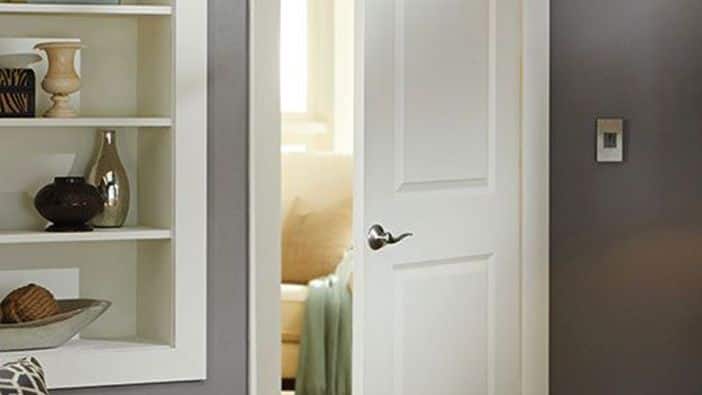 Modern Interior Door Levers With Secure Lock Room Wood Door 