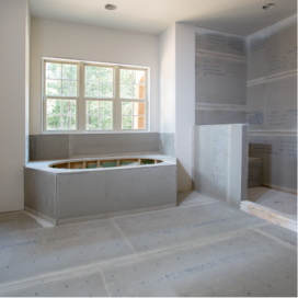 drywall for bathrooms