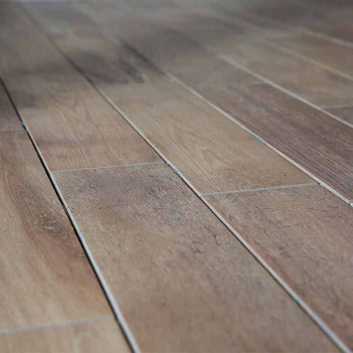 How To Install Wood Look Floor Tile, Can You Put Ceramic Tile On Wood Floors
