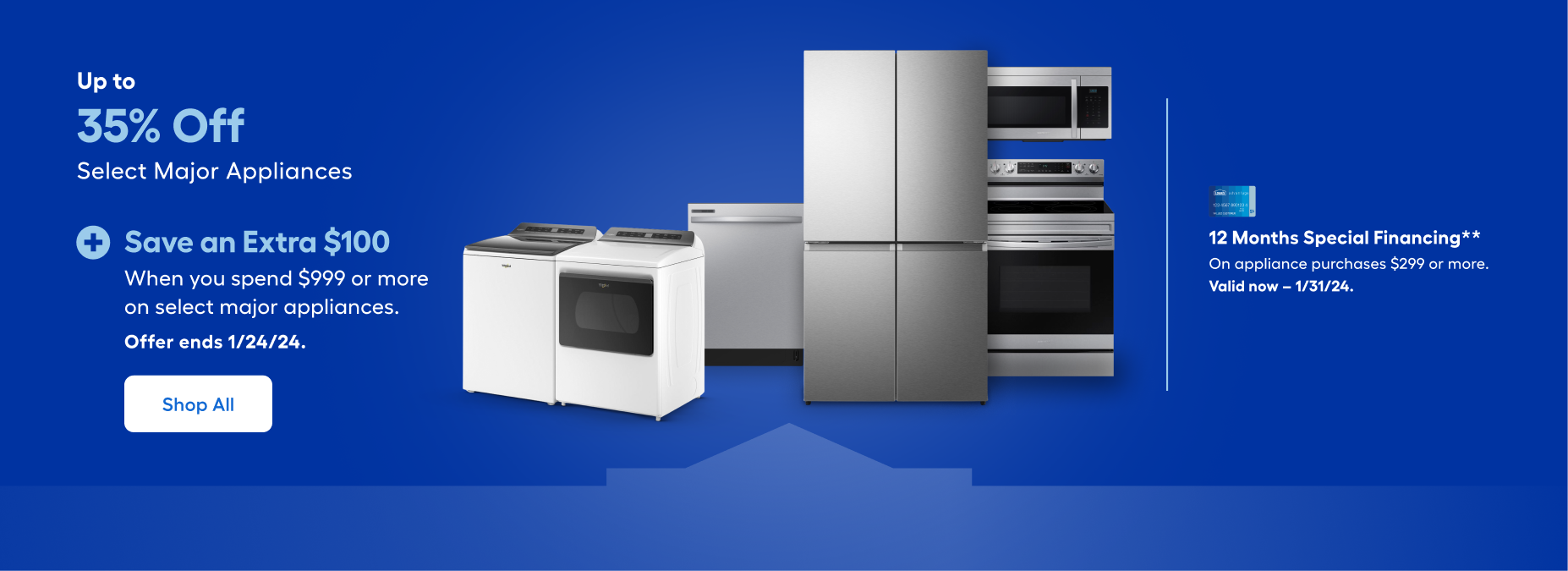 Shop Now! Buy More & Save More GE Appliance Deals