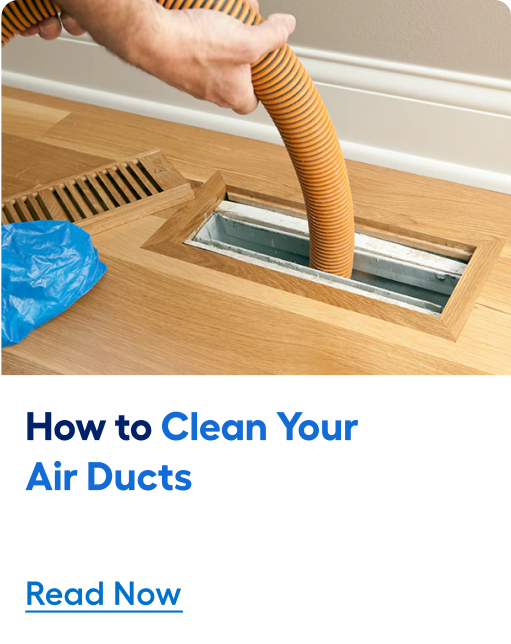 Learn how to clean your air ducts. Read article now.