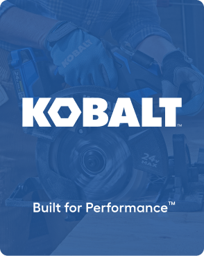 Built for Performance. Shop Kobalt now.
