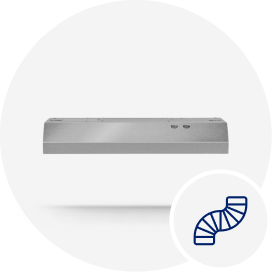 Undercabinet Range Hoods Vent Type Ducted