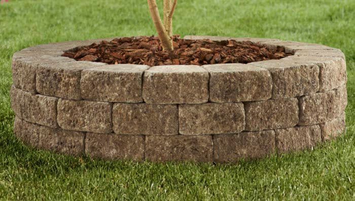 Build A Stone Raised Planting Bed, How To Install A Stone Garden Bed