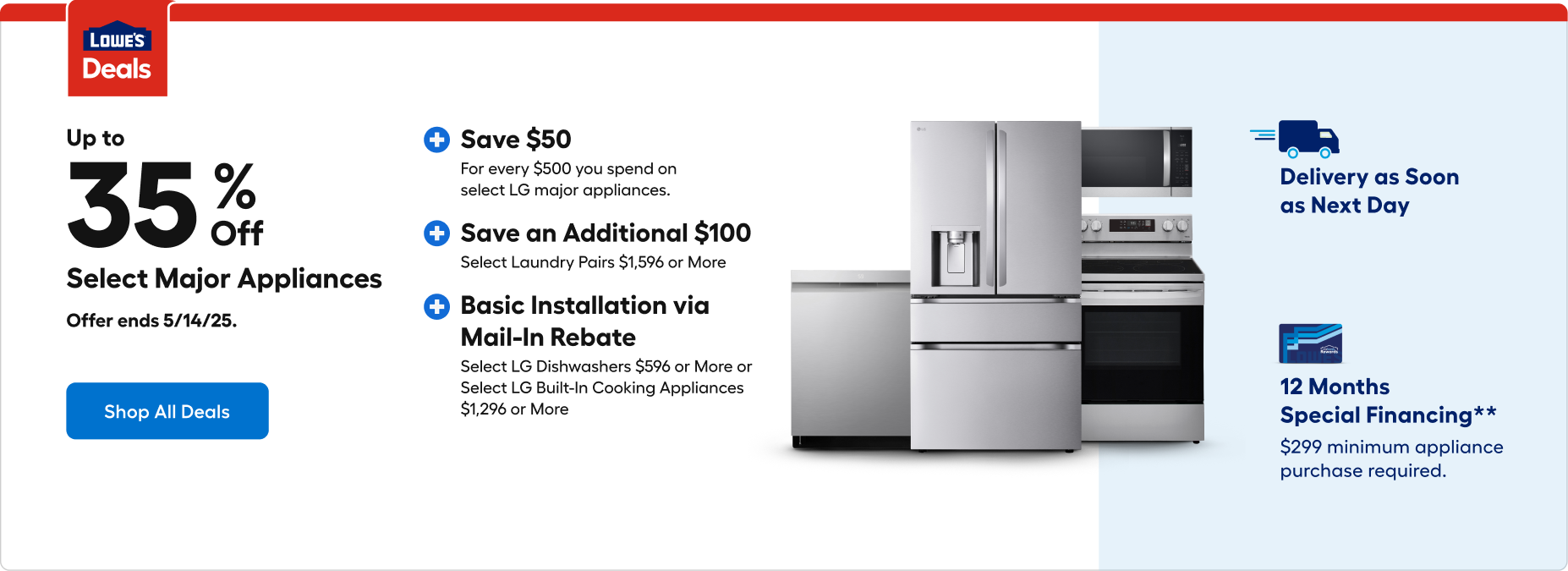 Save an Additional $50 on Select Whirlpool® and Maytag® Laundry Pairs. Shop now.