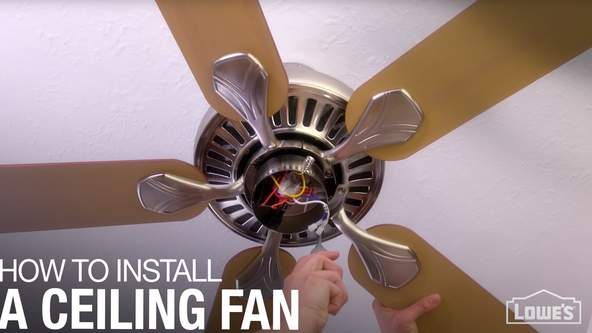 How To Install A Ceiling Fan Lowe S, Can You Put Led Bulbs In Ceiling Fans