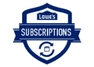 Lowe’s Subscriptions