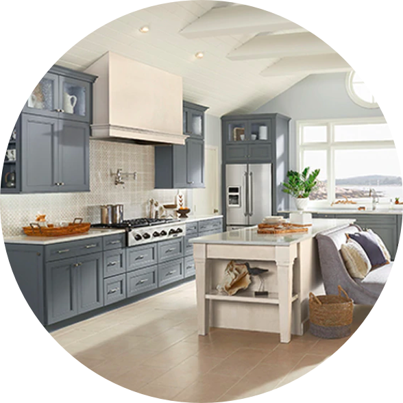 Kraftmaid Cabinetry Seaside Vibes 