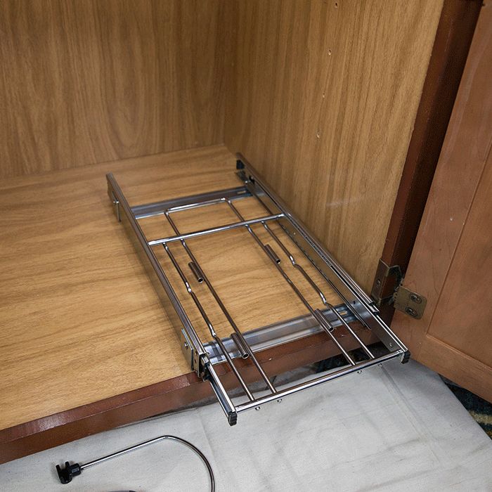 Daiona Cabinet Slide Out Shelve Pull Out Sliding Drawer Pull-out Cabinet  Organizer - DIY