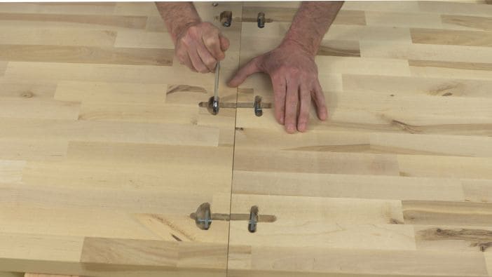 How To Install A Butcher Block Countertop, How To Hide Seams In Butcher Block Countertops