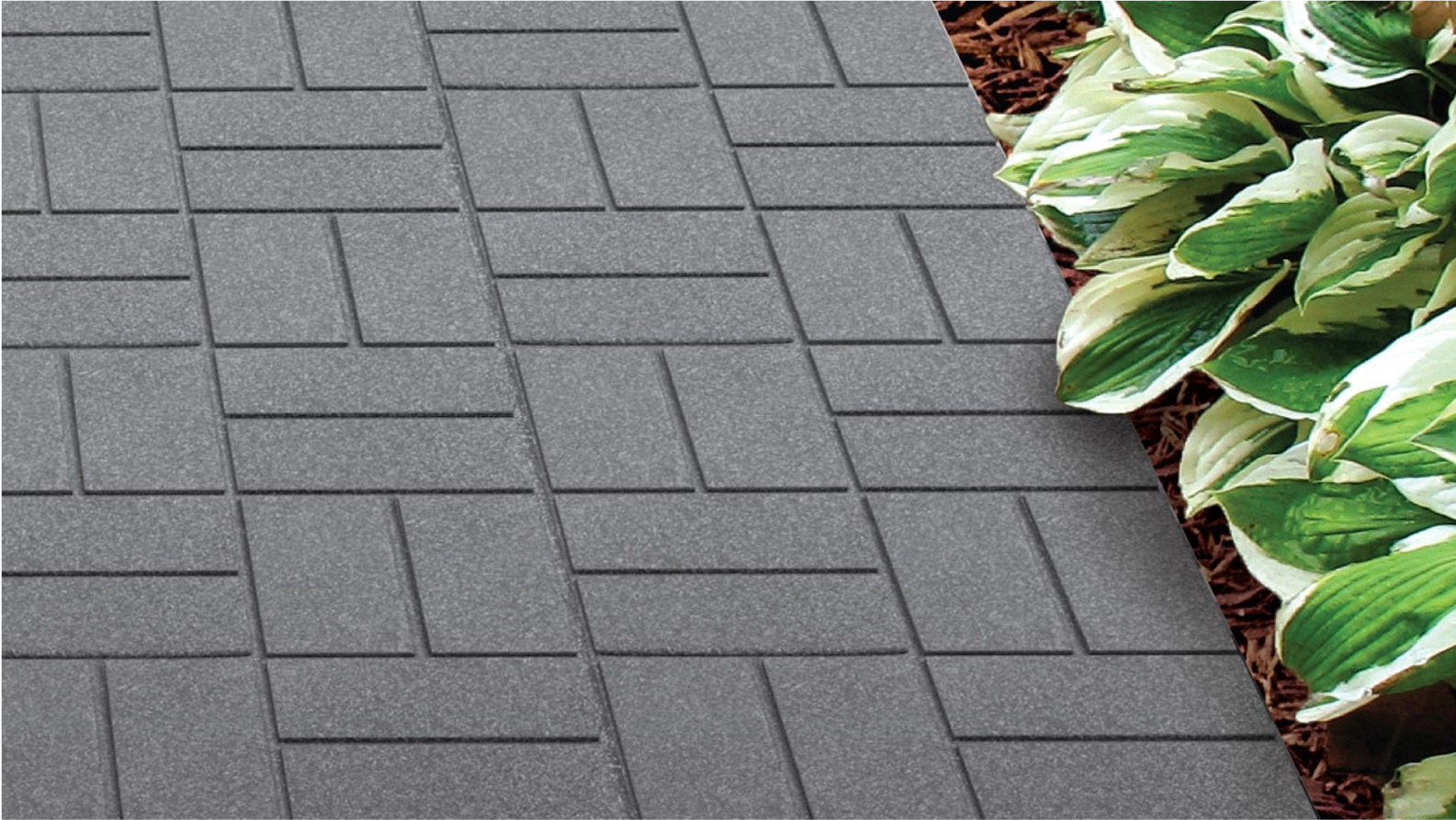 how to lay rubber pavers