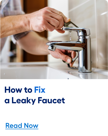 How to fix a leaky faucet. Read now. 	