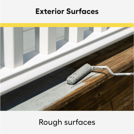 Exterior Surfaces. Rough surfaces.