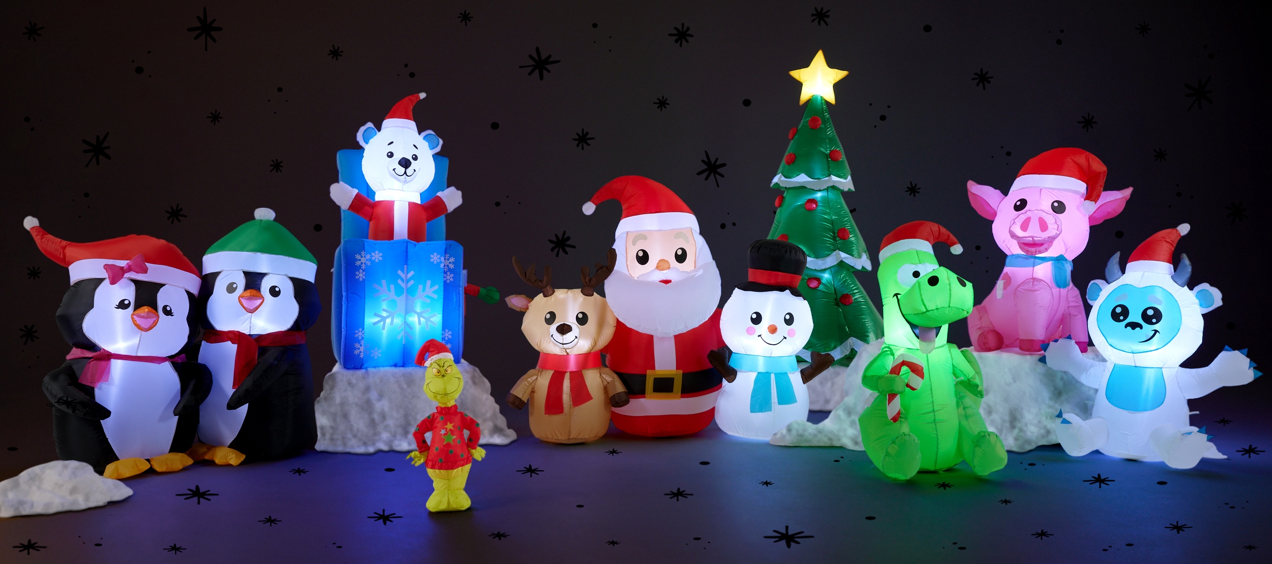 Shop Holiday Living Christmas Inflatables Collection at