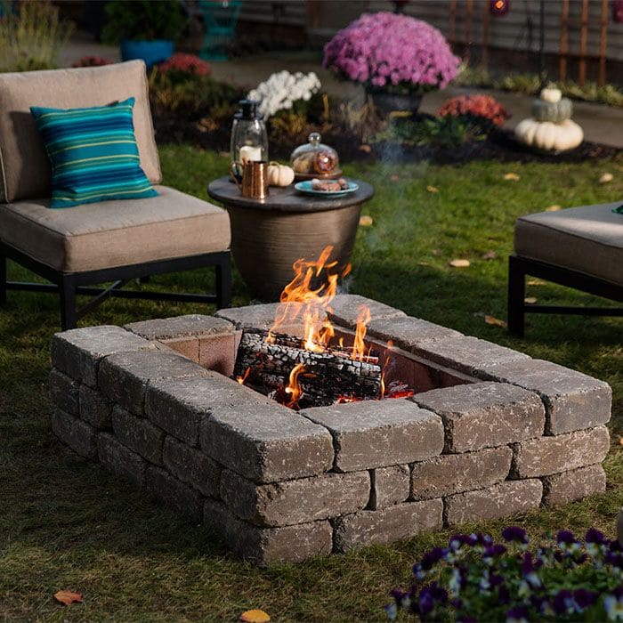 How To Build A Custom Fire Pit, How To Make A Square Fire Pit