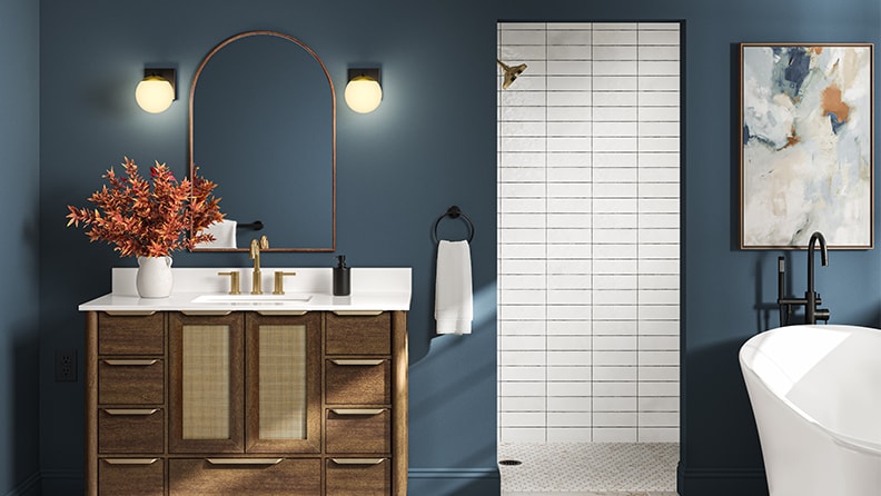 Small bathroom shower tile ideas: 10 looks that stretch space