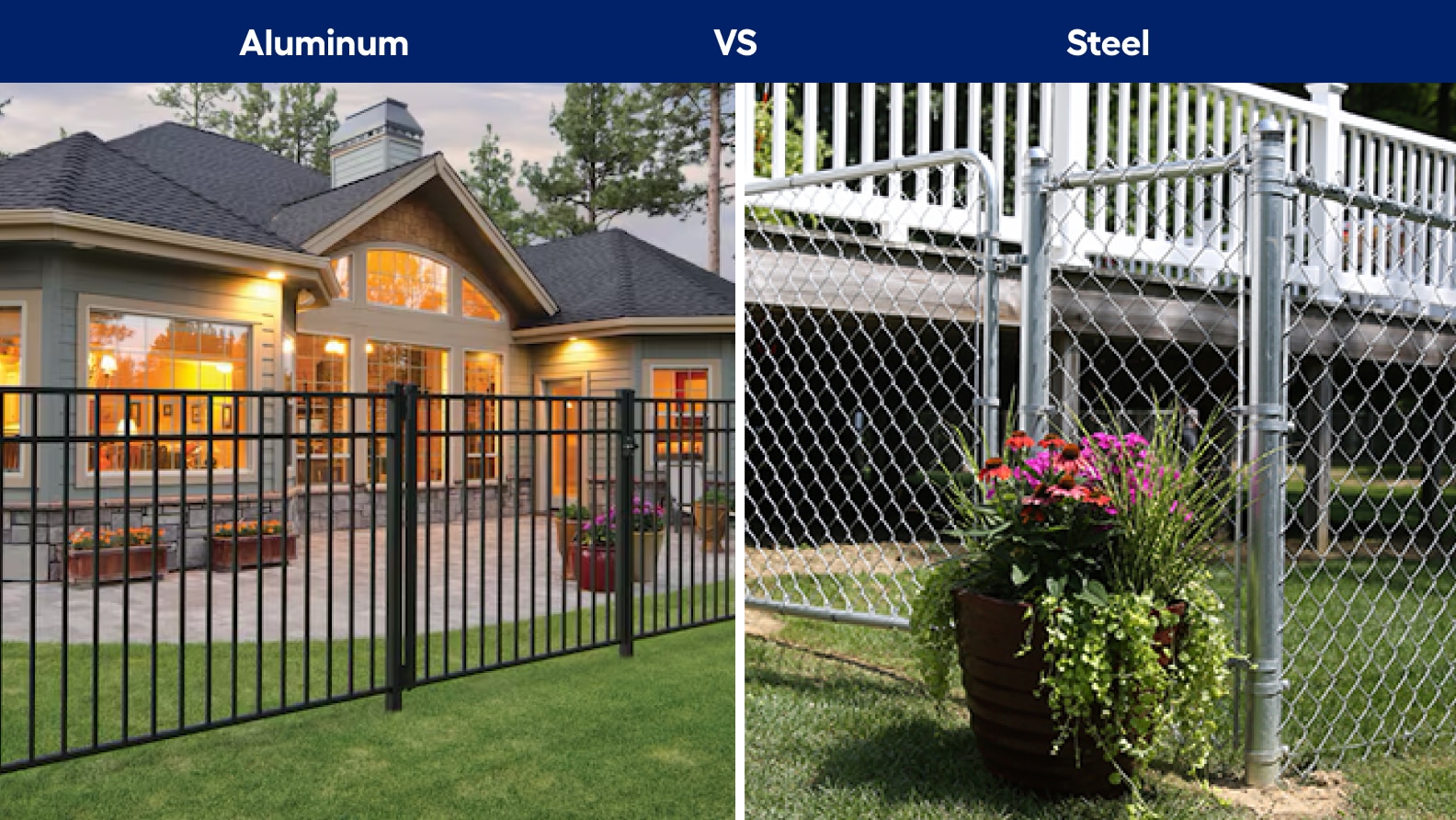 Aluminum Vs. Steel Fence Which is Better
