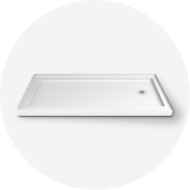 Shower Pans Drain Location Right