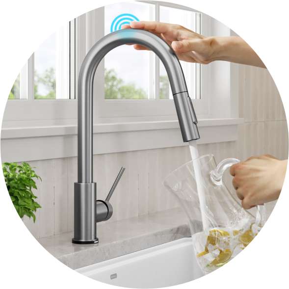 Shop KRAUS At Lowe S   Kraus Touch Faucets 