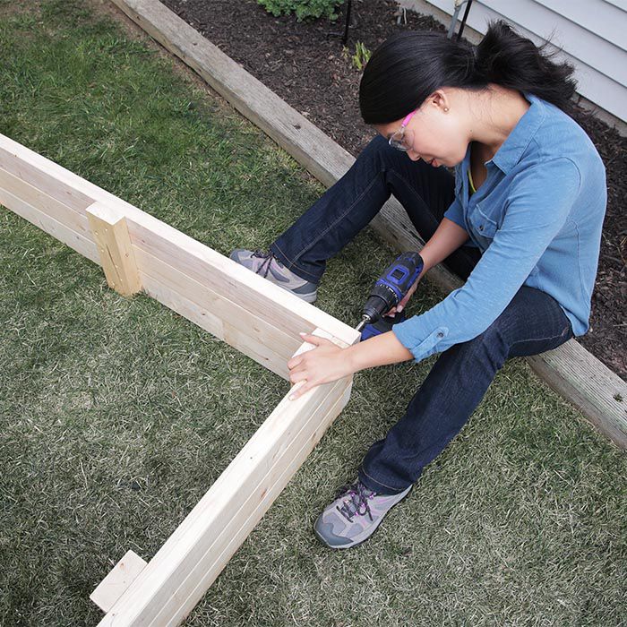 How To Build A Raised Garden Bed, How To Build Raised Garden Bed Frame