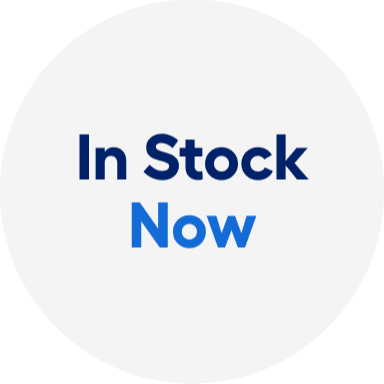 In stock now.