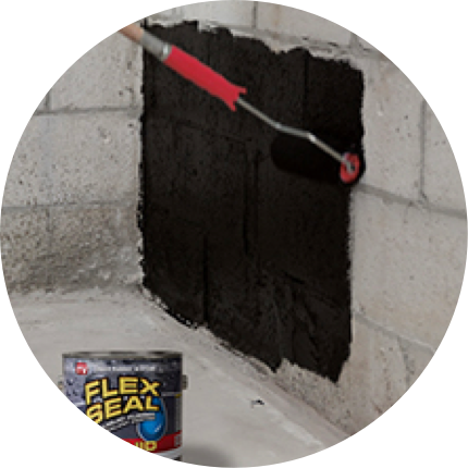 Flex Seal At Lowe S Glues Tapes, Does Flex Seal Work On Leaky Basement