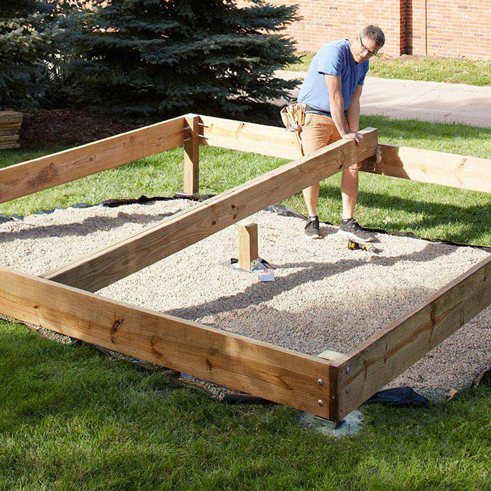 How to build a platform deck