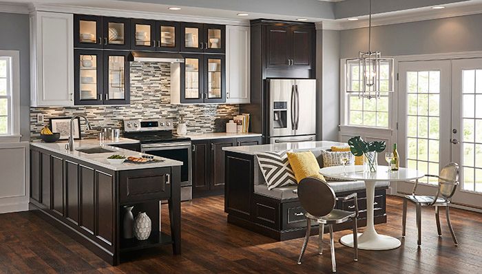 L Shaped Modern Design Complete Kitchen Cabinets Set